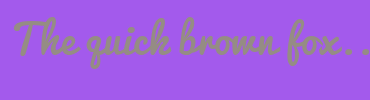 Image with Font Color 958C84 and Background Color A35AEC